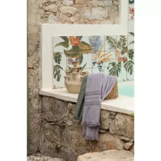 Fouta dos Eponge Uni Cancun Vivaraise en Promo