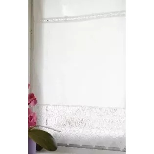 Le Voilage Dentelle Brise-Bise Coton Chambre Cosy