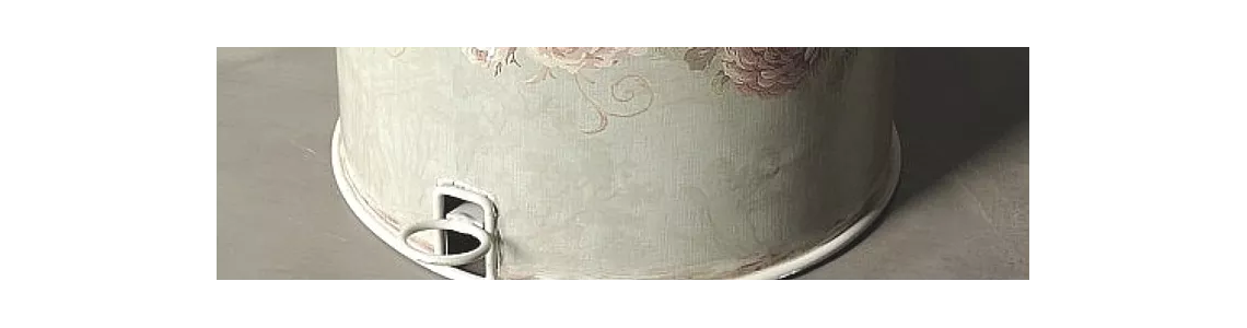 POUBELLES SALLE DE BAIN VINTAGE