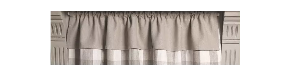 RIDEAUX EVIER SUR-MESURE